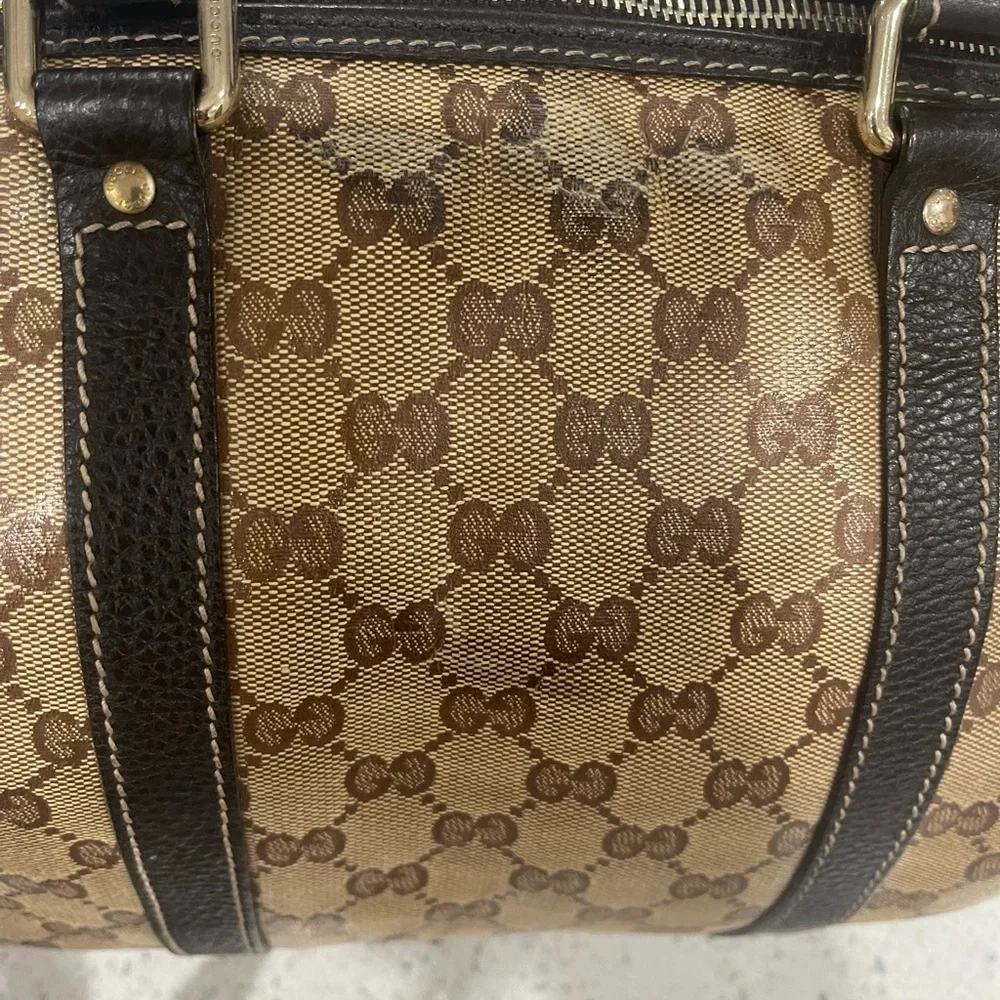 Gucci Crystal Monogram Joy bag with Leather.   I’m used condition - Picture 6 of 11